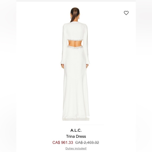 LIKE NEW - ALC Embellished Trina Dress - Picture 2 of 7